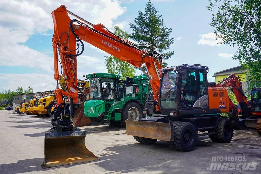 Hitachi ZX 140 W-6 Ekskavatori uz riteņiem