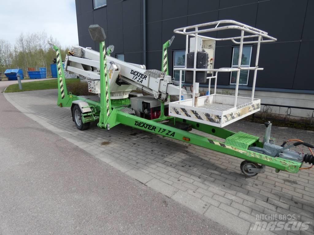 Dexter 17ZA Skylift Pacēlājplatformas - piekabes