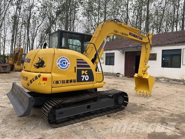 Komatsu pc70-8 Kāpurķēžu ekskavatori