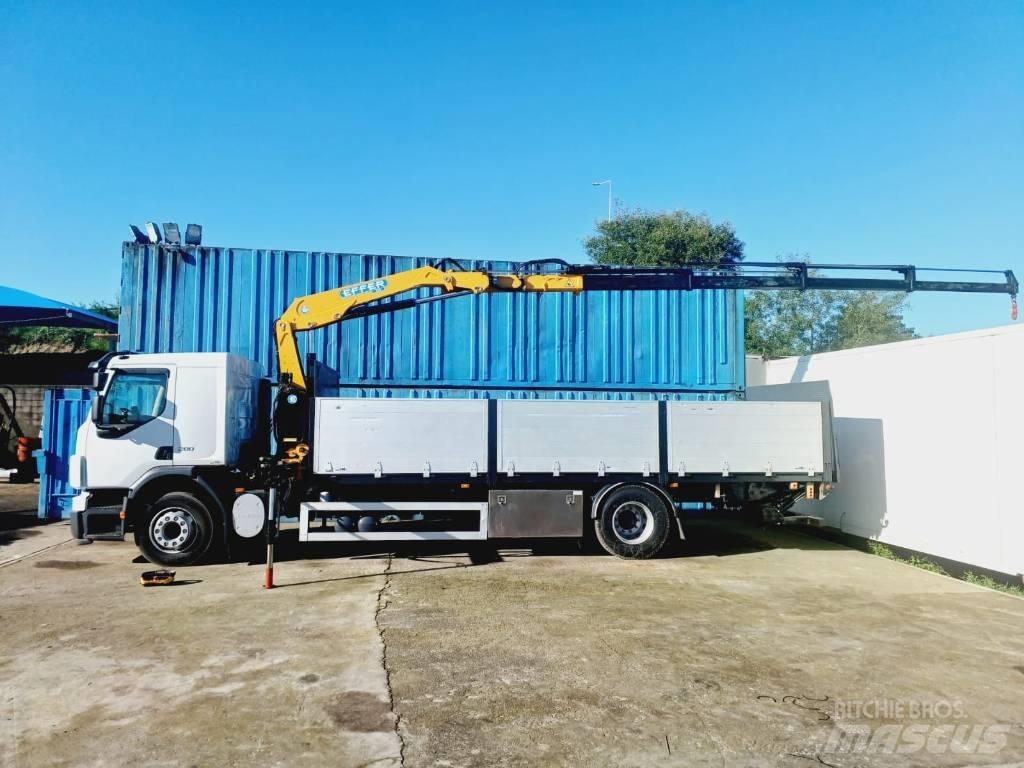Volvo FE 280 Smagās mašīnas ar celtni