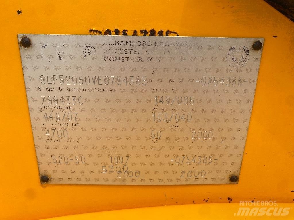 JCB 520-50 Teleskopiskie manipulatori