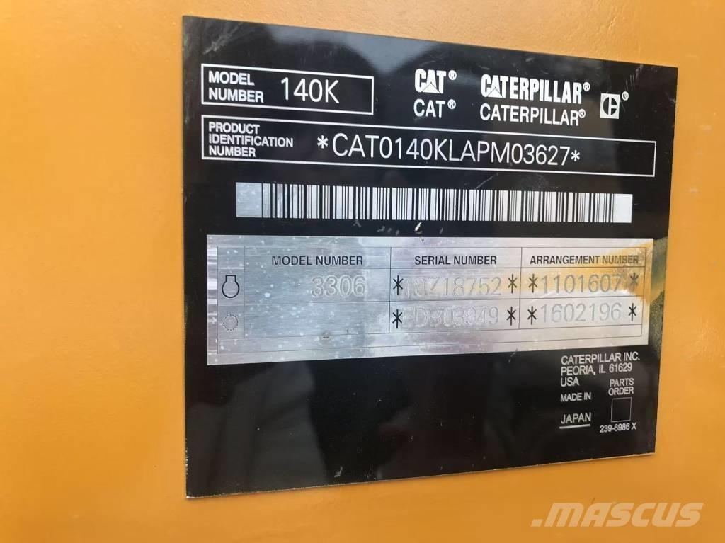 CAT 140k Greideri