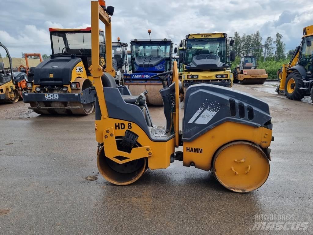 Hamm HD8 CW Divvalču grunts veltņi