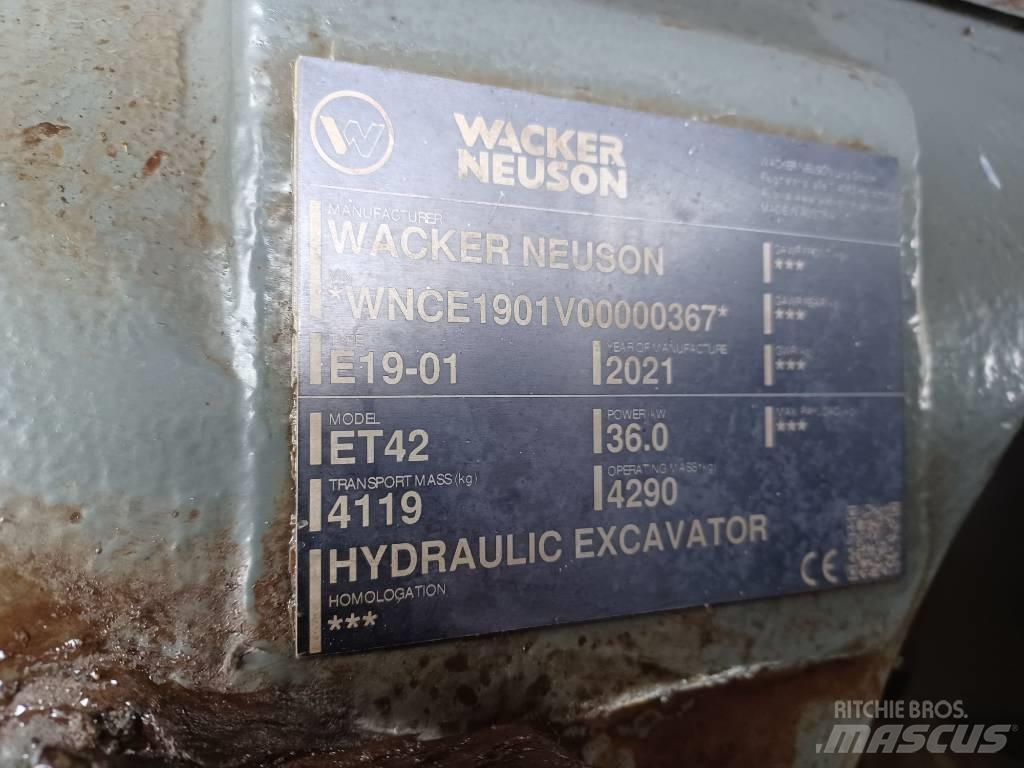Wacker Neuson ET42 Kāpurķēžu ekskavatori