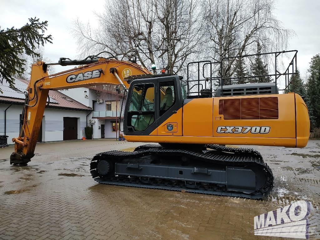 CASE CX 370 Kāpurķēžu ekskavatori