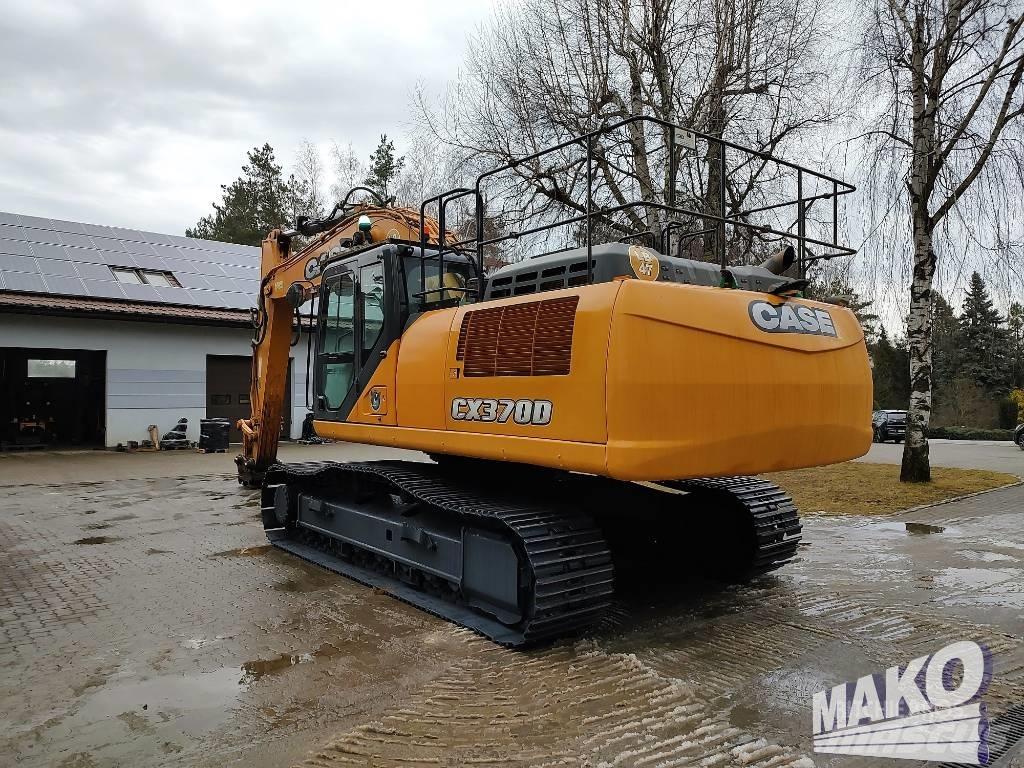 CASE CX 370 Kāpurķēžu ekskavatori