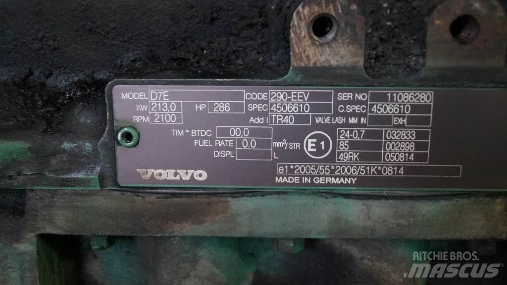 Volvo D7E USED Dzinēji
