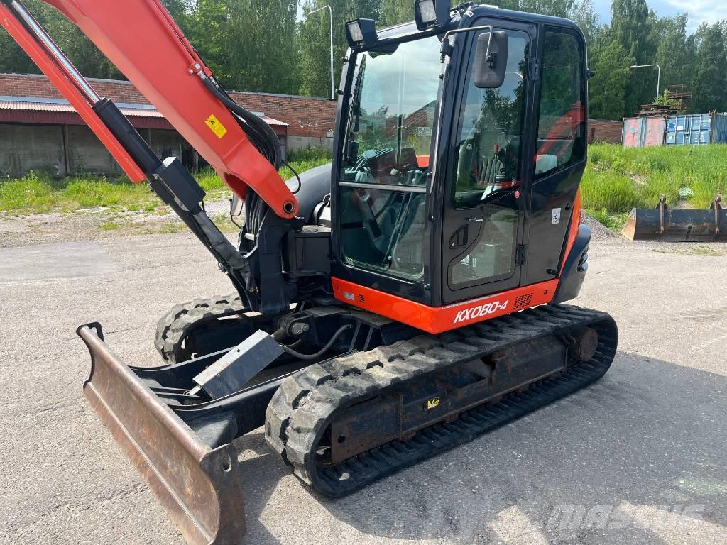 Kubota KX 080-4 Vidēja lieluma ekskavatori 7 t - 12 t