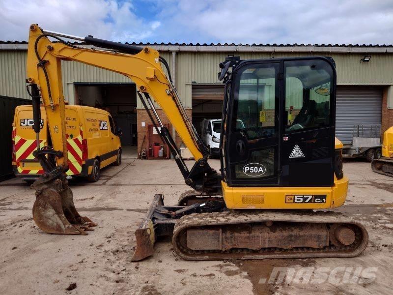 JCB 57 C-1 Mini ekskavatori < 7 t