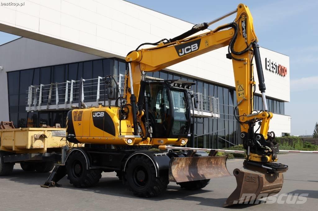 JCB JS 145 W Ekskavatori uz riteņiem