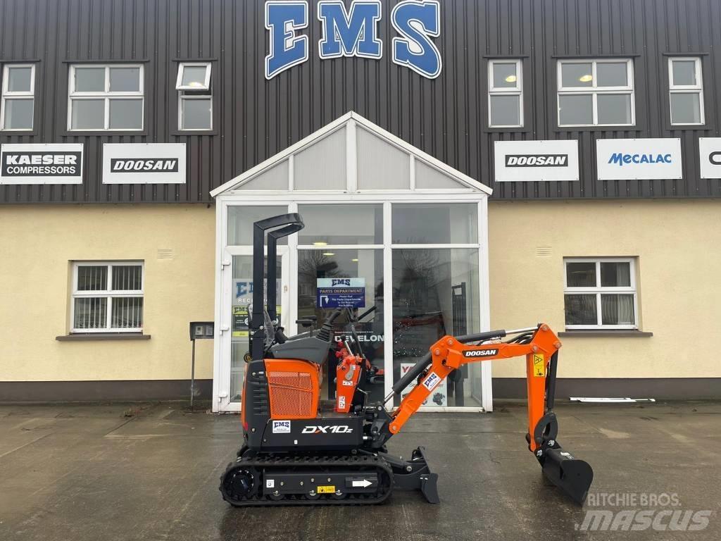 Doosan DX 10 Z Mini ekskavatori < 7 t