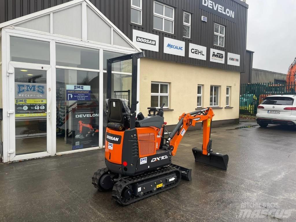 Doosan DX 10 Z Mini ekskavatori < 7 t