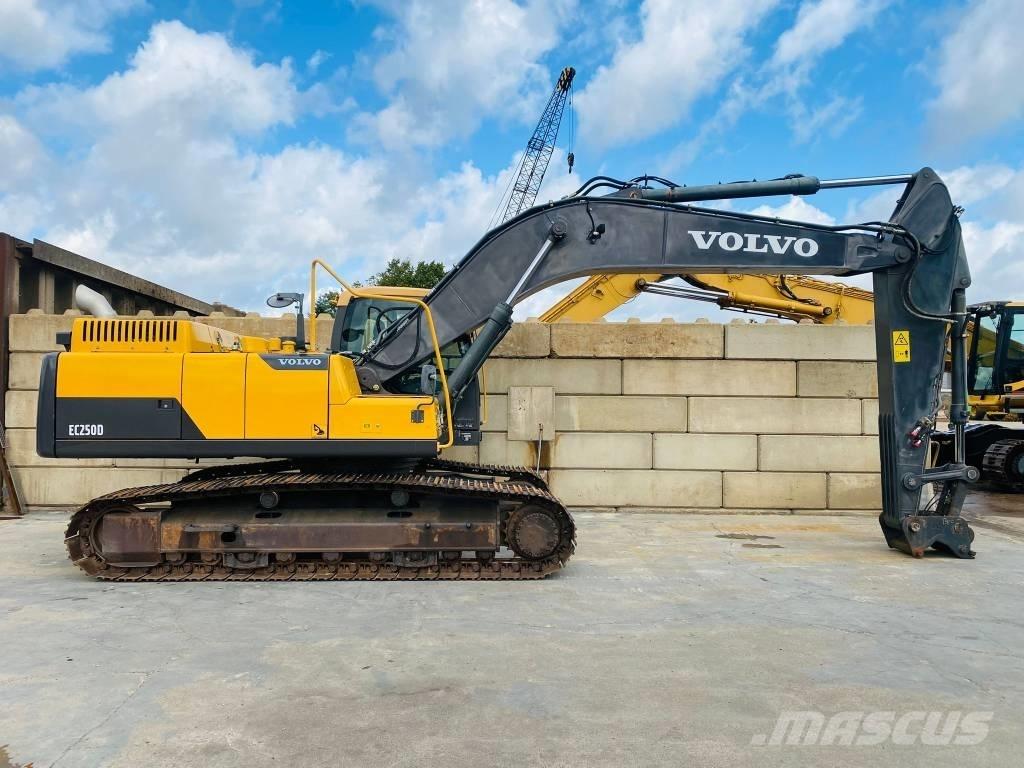 Volvo EC 250 D N L Kāpurķēžu ekskavatori