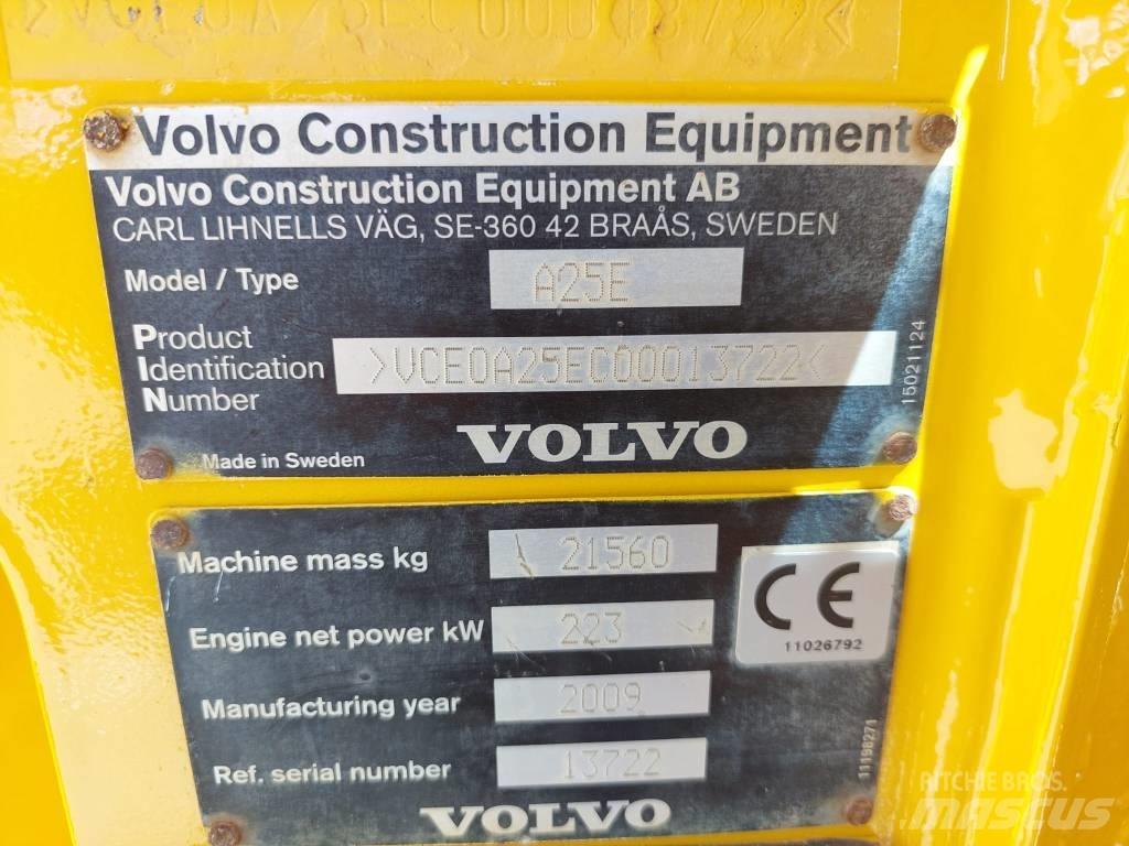 Volvo A 25 E Artikulētie pašizgāzēji