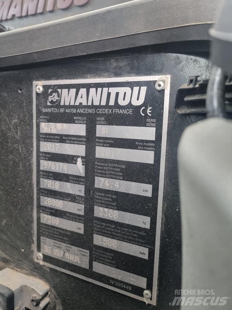 Manitou mt 733-105 Teleskopiskie manipulatori