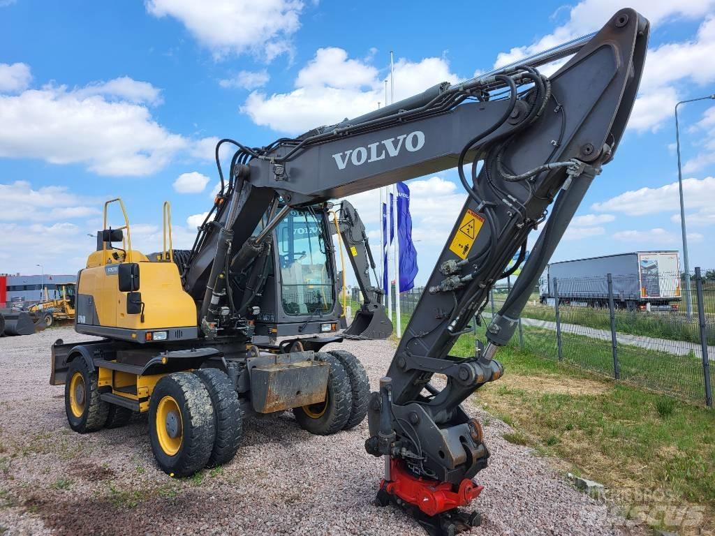 Volvo EW 160 D Ekskavatori uz riteņiem