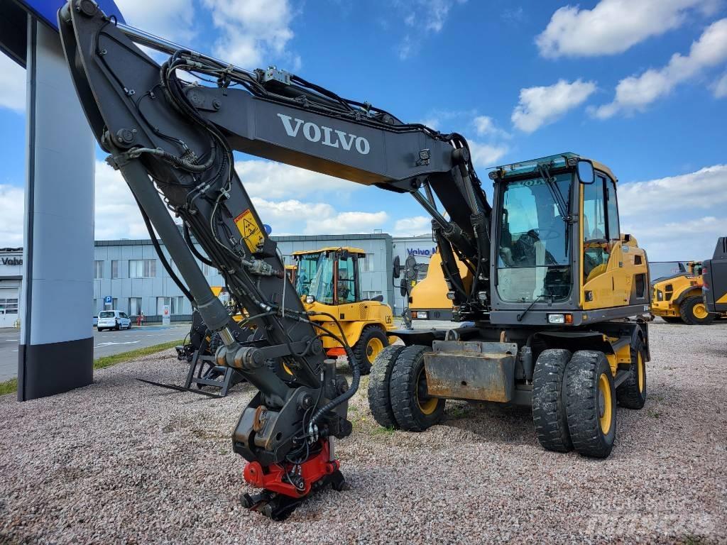 Volvo EW 160 D Ekskavatori uz riteņiem