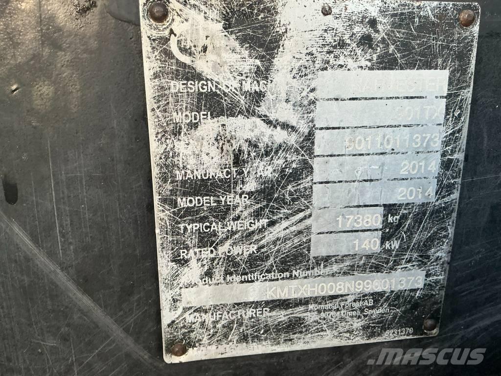 Komatsu 901 TX Harvesteri