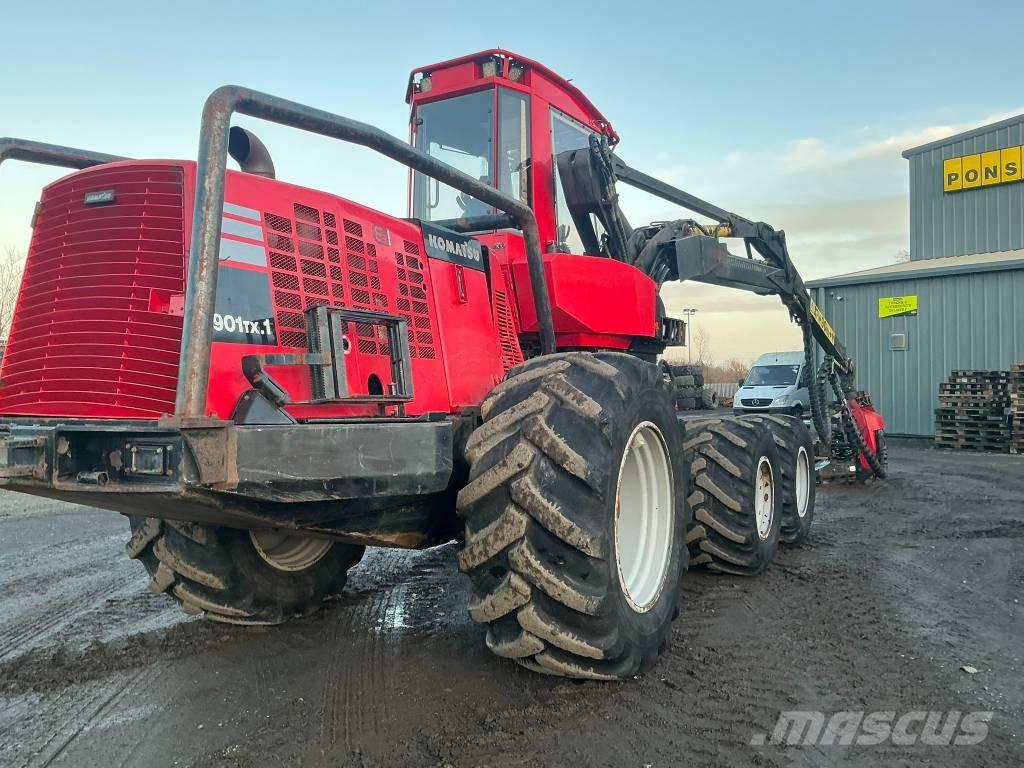 Komatsu 901 TX Harvesteri