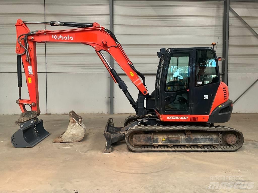 Kubota KX 080-4 A 2 Vidēja lieluma ekskavatori 7 t - 12 t
