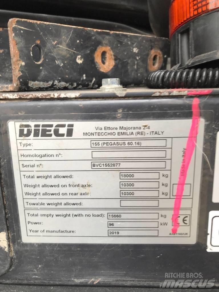 Dieci Pegasus 60.16 Teleskopiskie manipulatori