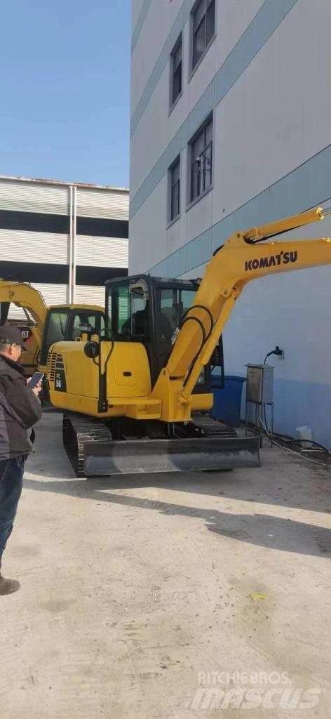 Komatsu PC 56-7 Kāpurķēžu ekskavatori
