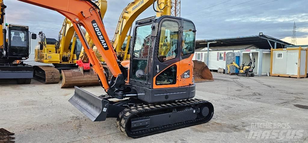 Doosan DX 62 Mini ekskavatori < 7 t