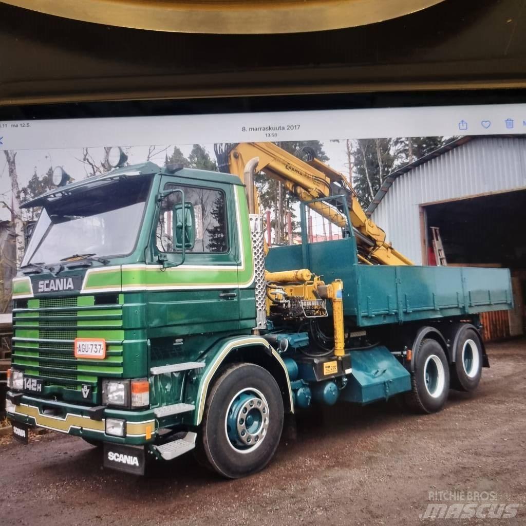 Scania R 142 HL Kabeļu pacēlājs nomontējamām kravas mašīnām