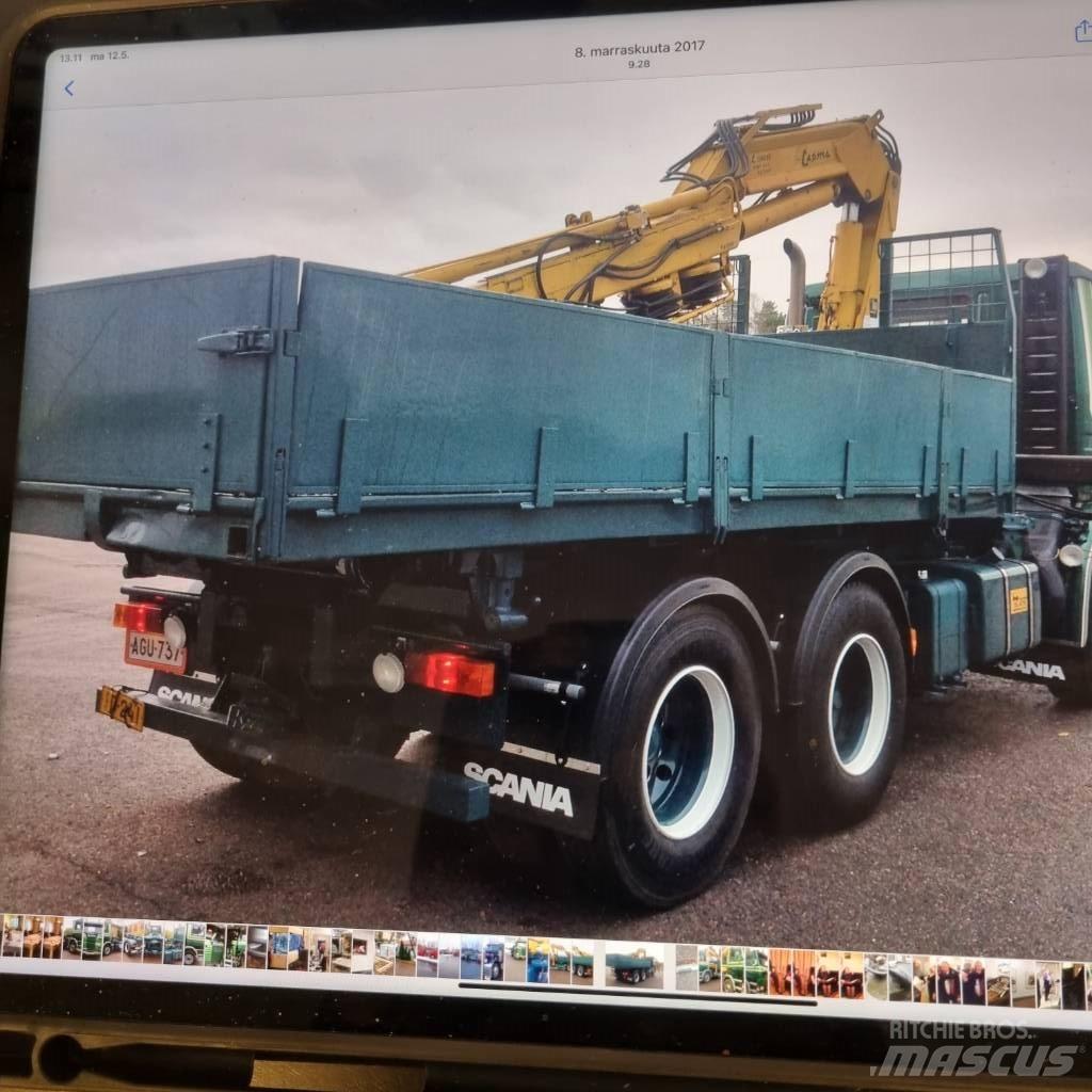 Scania R 142 HL Kabeļu pacēlājs nomontējamām kravas mašīnām