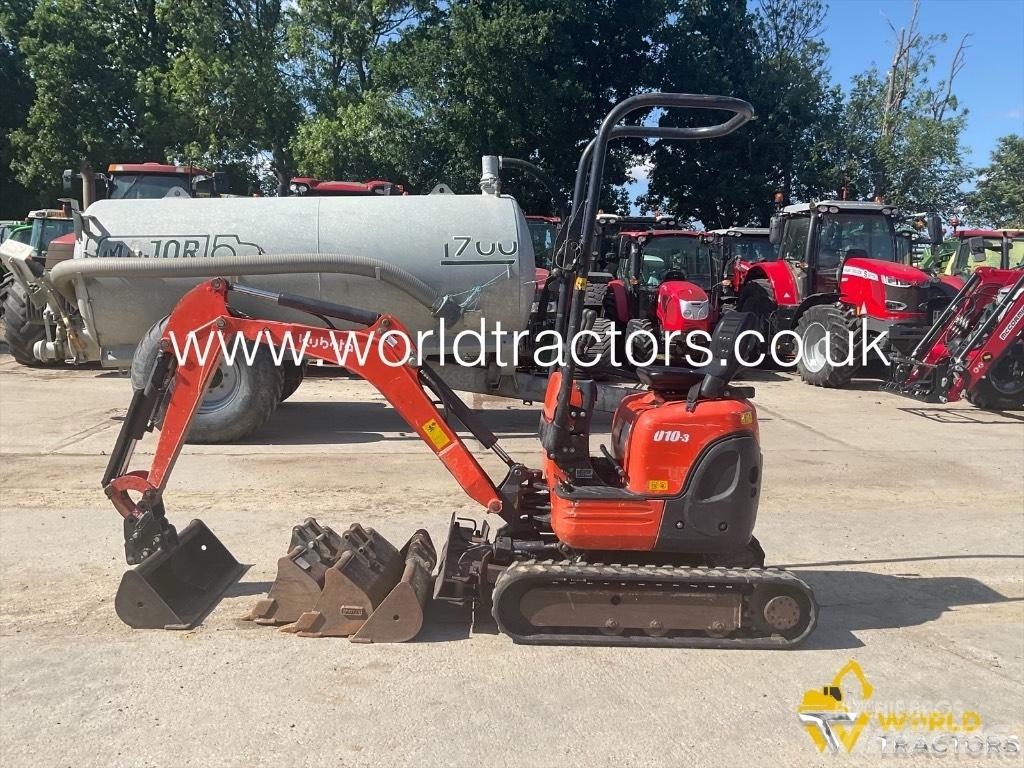 Kubota U 10-3 Mini ekskavatori < 7 t