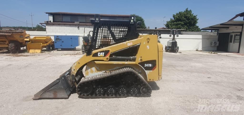 CAT 247 B 3 Lietoti riteņu kompaktiekrāvēji