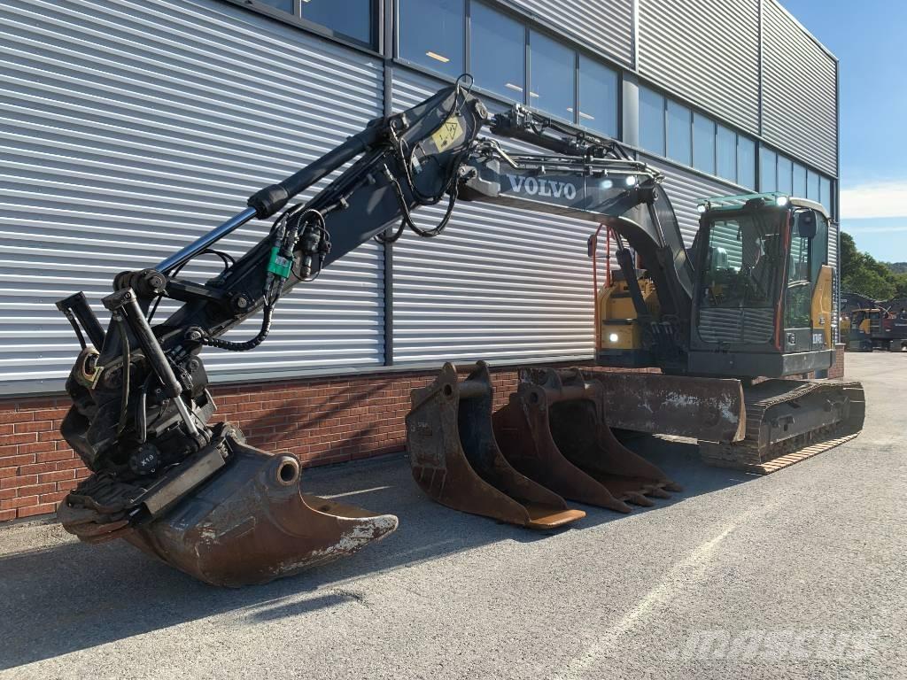 Volvo ECR145EL Kāpurķēžu ekskavatori