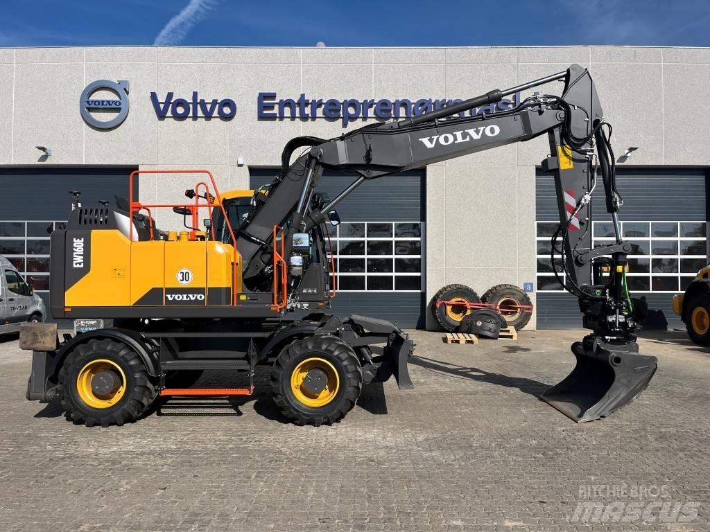 Volvo EW160E Ekskavatori uz riteņiem
