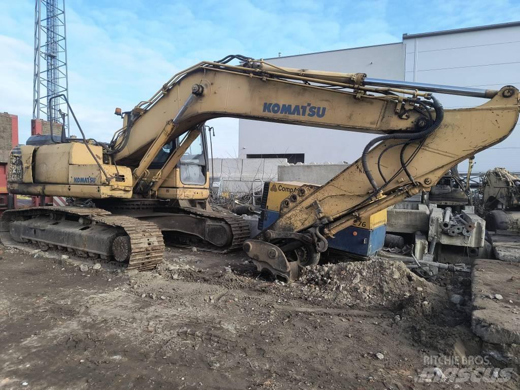 Komatsu 210 LC Kāpurķēžu ekskavatori