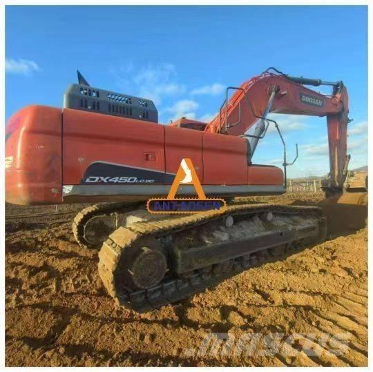 Doosan DX 450 LC-9 Amfībijas tipa ekskavatori