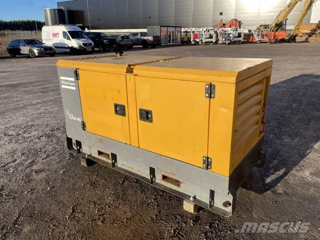 Atlas Copco QAS 40 Dīzeļģeneratori