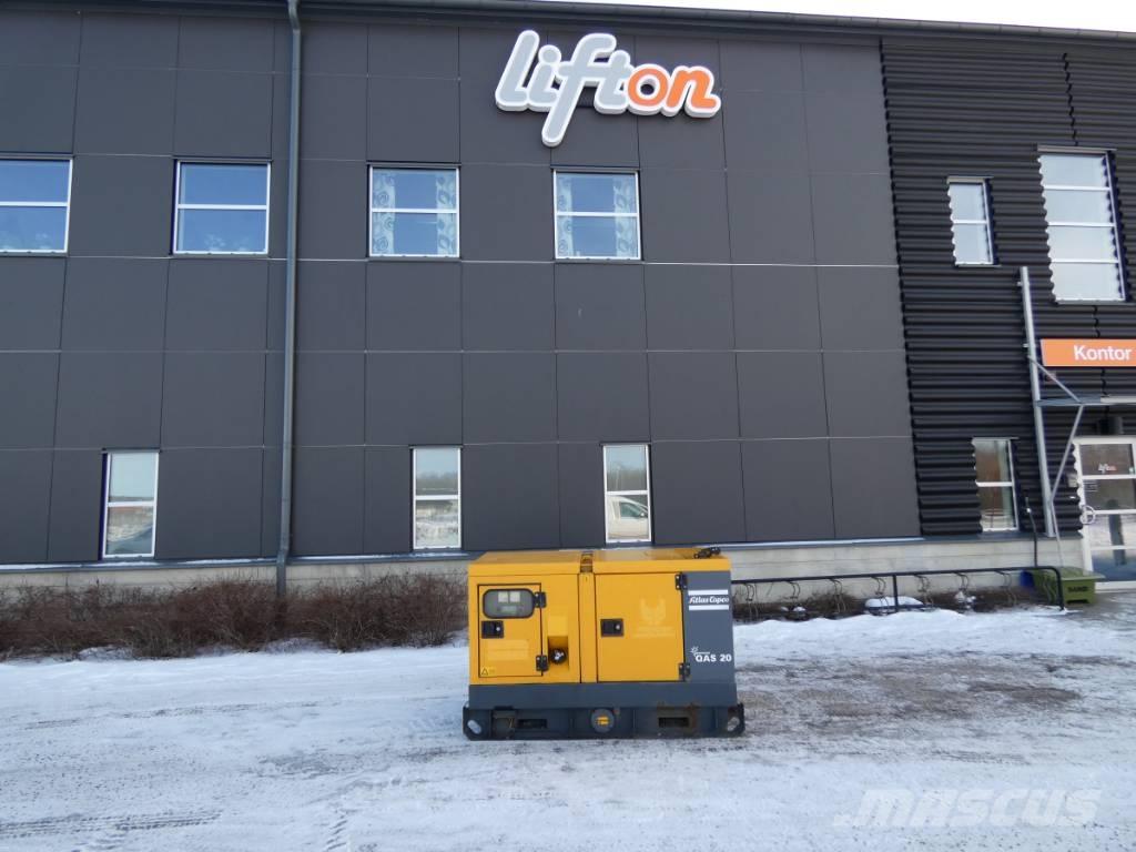 Atlas Copco QAS 20 Dīzeļģeneratori