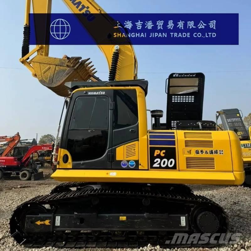 Komatsu PC 200-8 Kāpurķēžu ekskavatori
