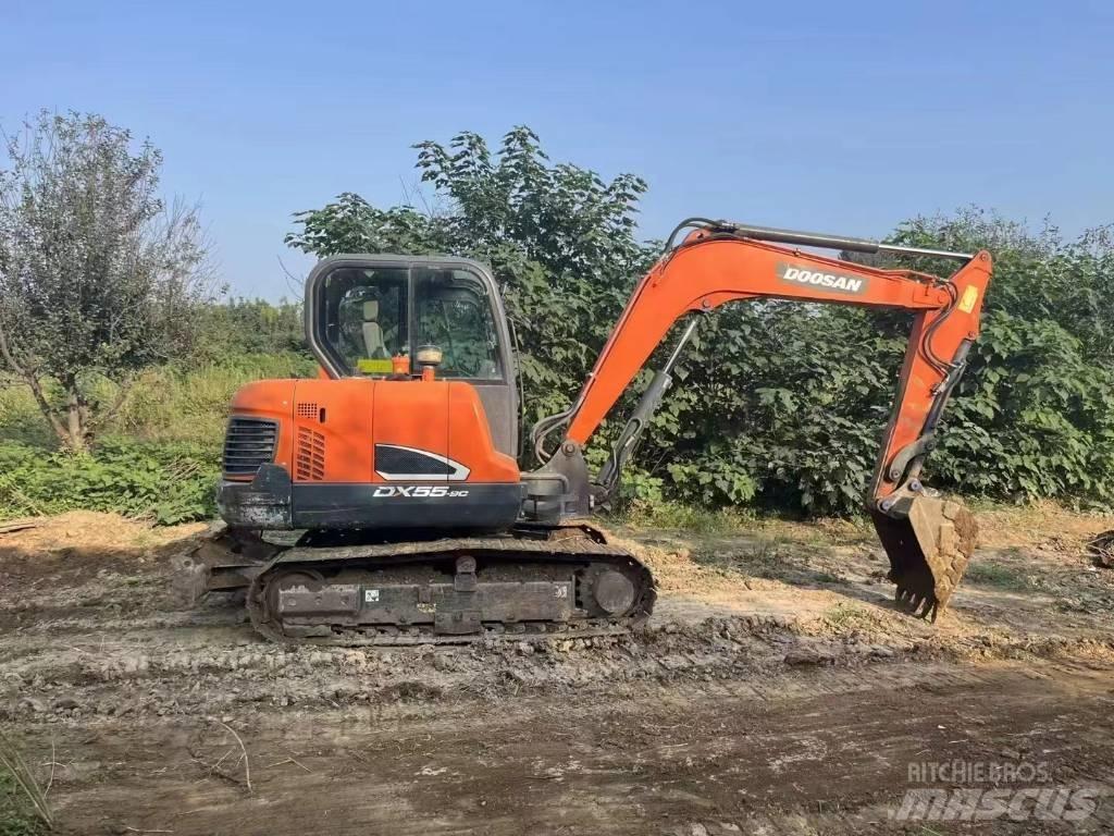 Doosan DX 55 Mini ekskavatori < 7 t
