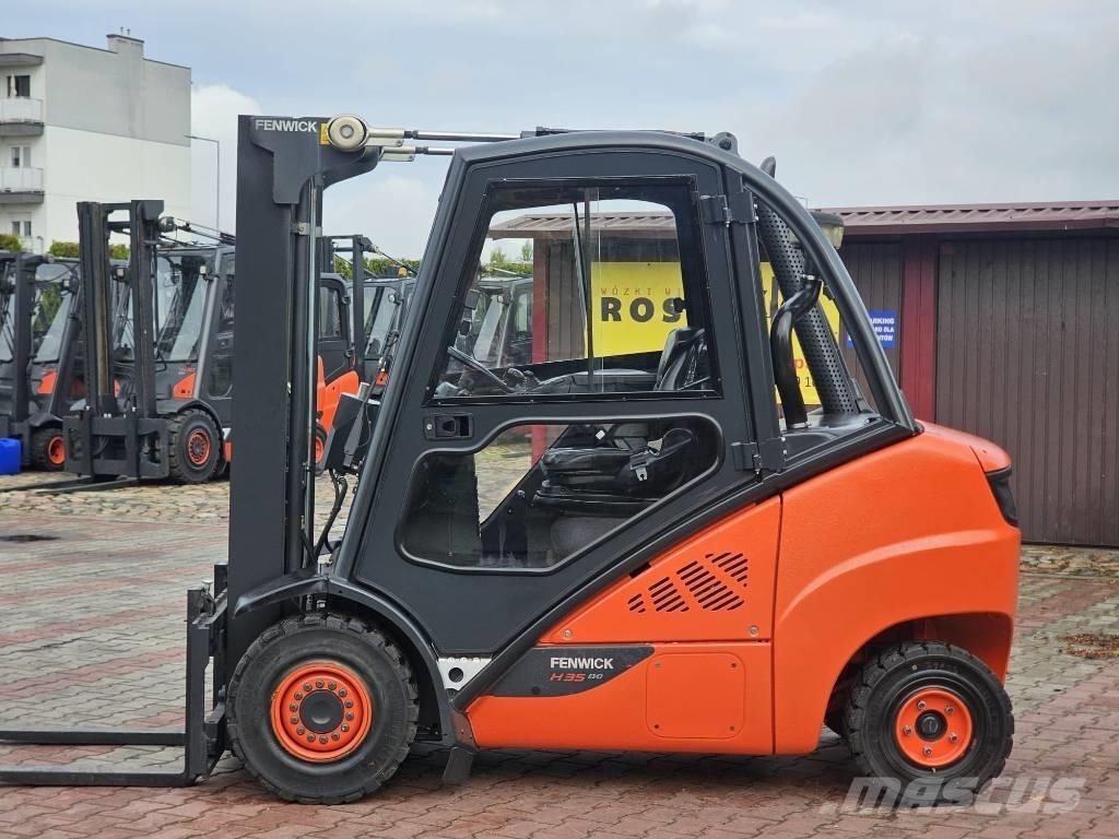 Linde H35D-02 Tehnika ar dīzeļa dzinēju