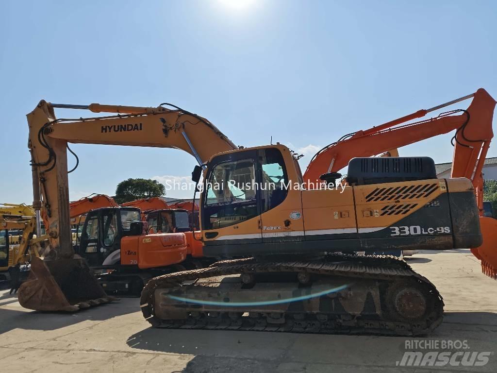 Hyundai 330 Kāpurķēžu ekskavatori