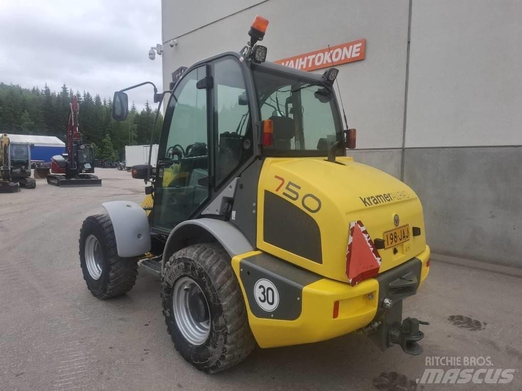 Kramer 750 Iekrāvēji uz riteņiem
