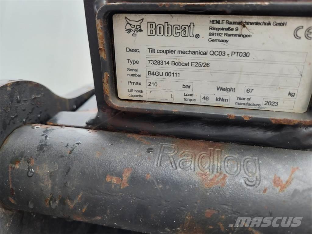 Bobcat E27 Mini ekskavatori < 7 t