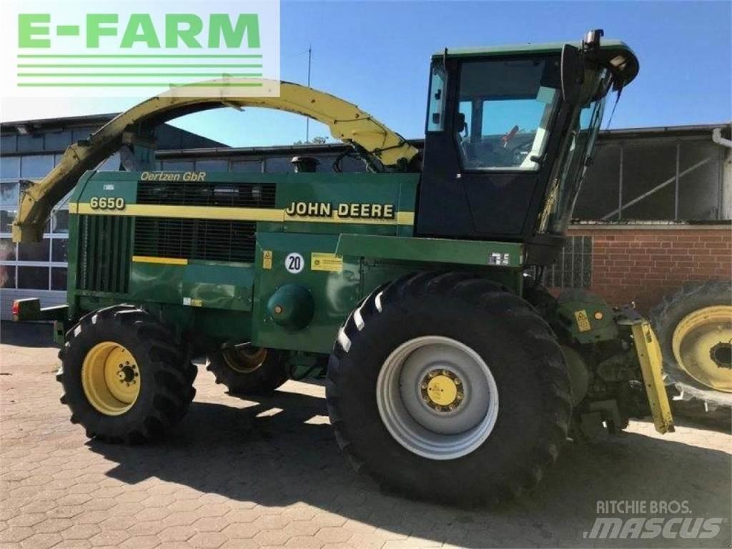 John Deere 6650 Lopbarības novācēji