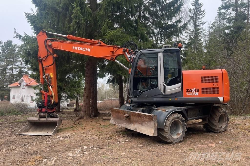 Hitachi ZX 140 W-3 Ekskavatori uz riteņiem
