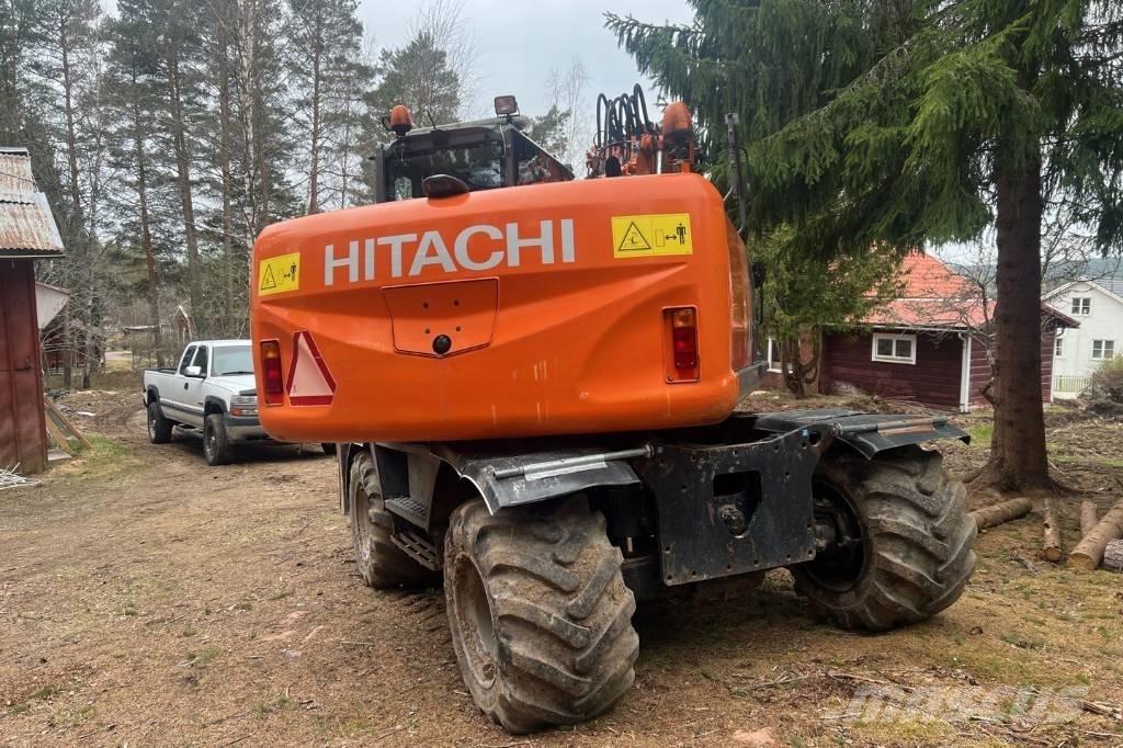 Hitachi ZX 140 W-3 Ekskavatori uz riteņiem