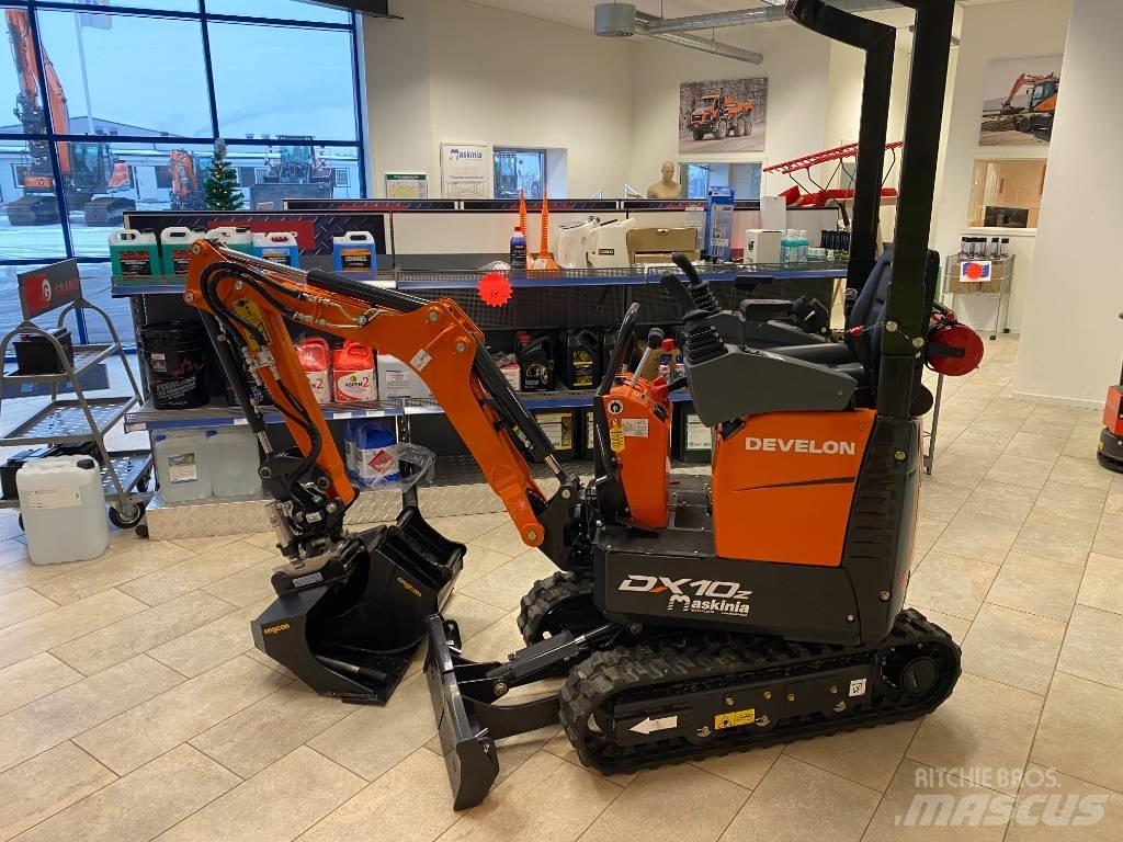 Develon DX 10 Z Mini ekskavatori < 7 t
