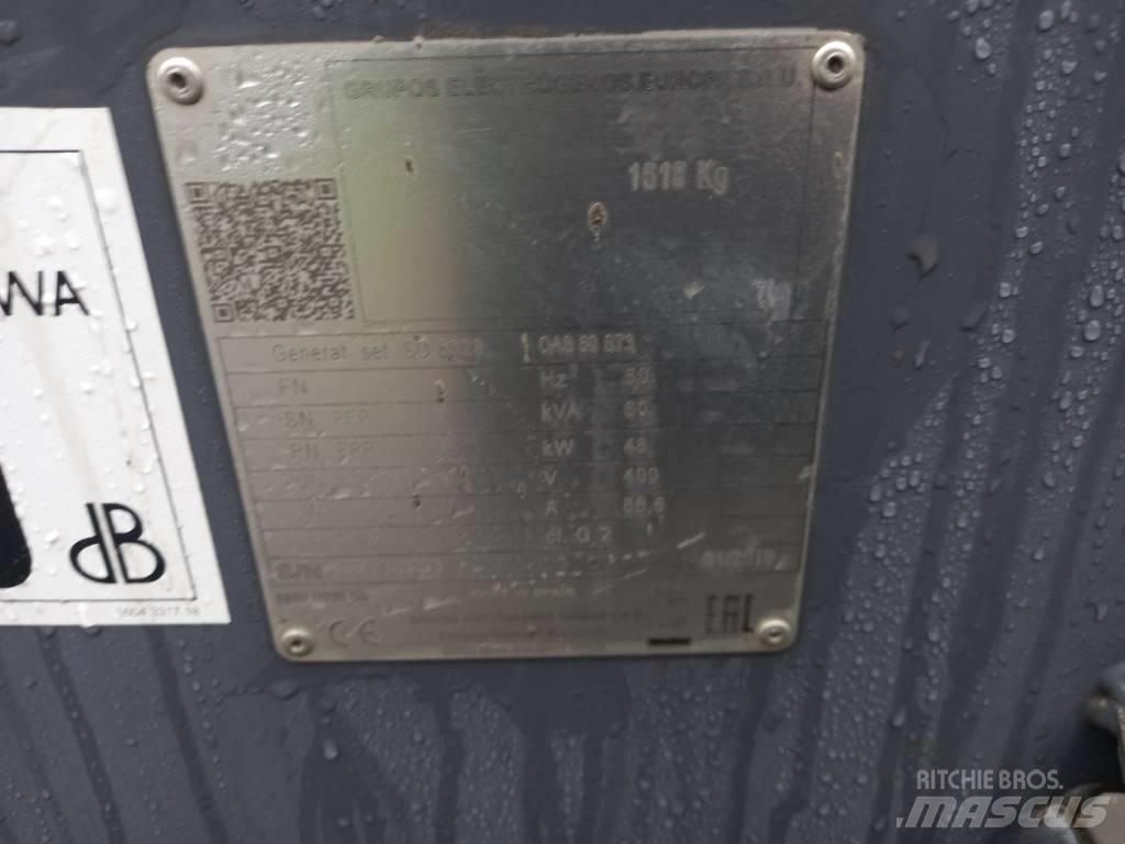 Atlas Copco QAS 60 Dīzeļģeneratori