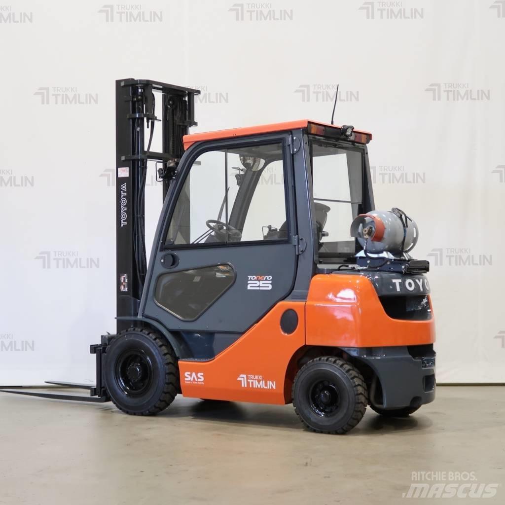 Toyota 02-8FGF25 LPG tehnika