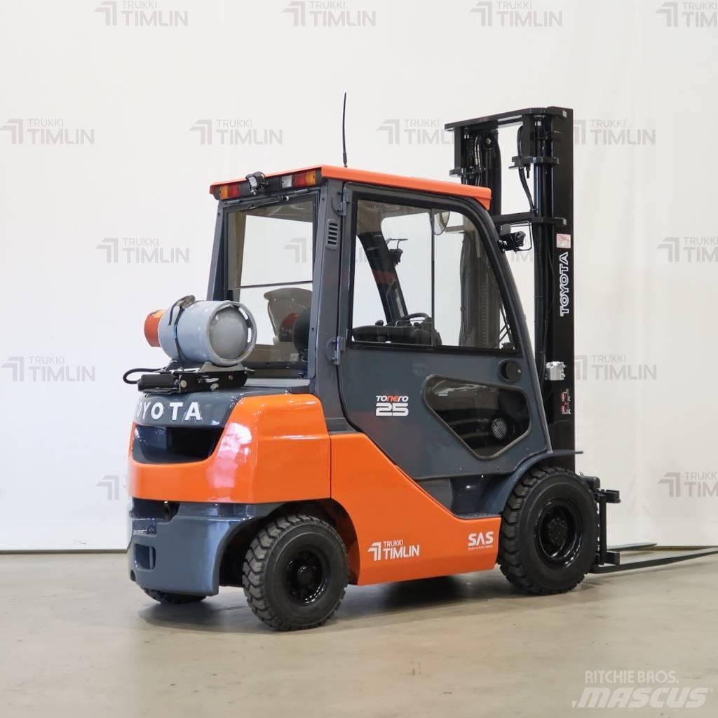 Toyota 02-8FGF25 LPG tehnika